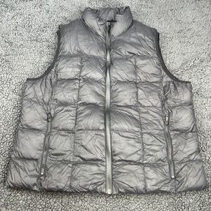 UGG Mens XL Puffer Vest Black Full Zip